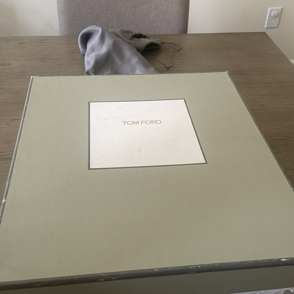 Tom Ford leather silver RARE booties - Picture 8 of 10